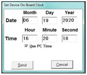 Electro Industries Shark 100S 200S Meter - Program Meter Time