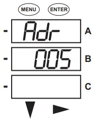 Electro Industries Shark 100S 200S Meter - meter Address setting