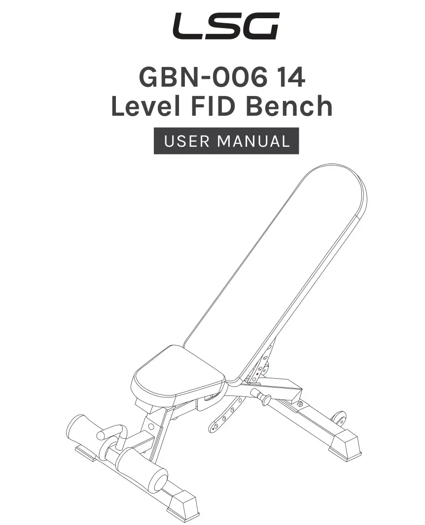 LSG GBN-006 14 Level FID Bench User Manual