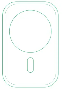 iottie MGSFIO201 Velox Magnetic Wireless Charging Power Bank