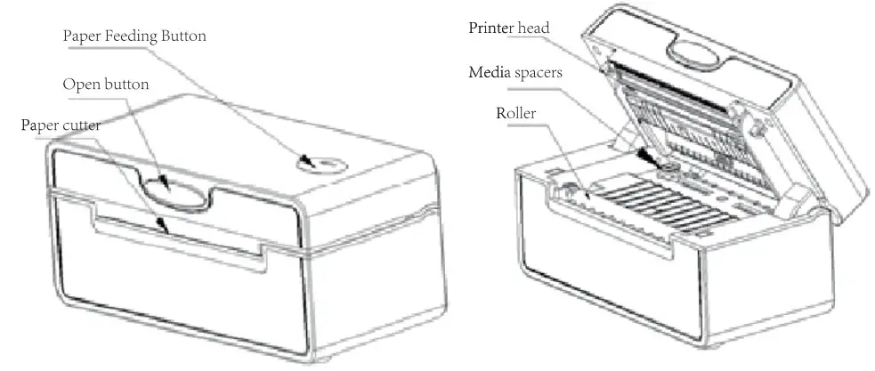 Xiamen Weitrui Electronic Technology VTR TB41 Thermal Label Printer - O[peration Instruction