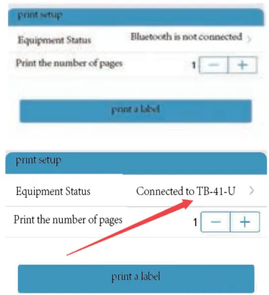 Xiamen Weitrui Electronic Technology VTR TB41 Thermal Label Printer - shown belw 3
