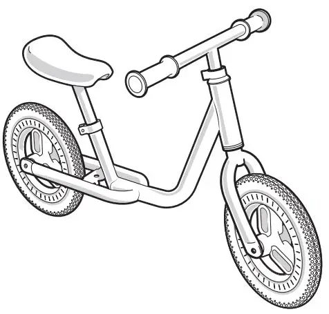 Btwin 8576416 10-inch Balance Bike Runride 100 Installation Guide