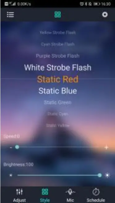 GAOXUN BS SKY001 Aurora Galaxy Projector Lights - app 2