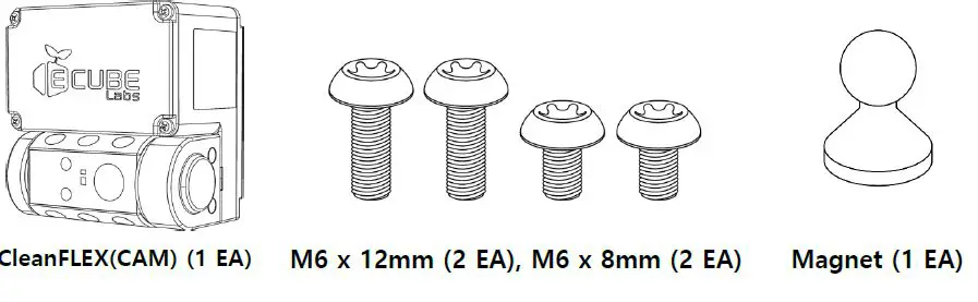 ECUBE CFXCAM CleanFLEX(CAM) Waste Fill Level Sensor fig 1