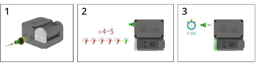 ECUBE CFXCAM CleanFLEX(CAM) Waste Fill Level Sensor fig 5