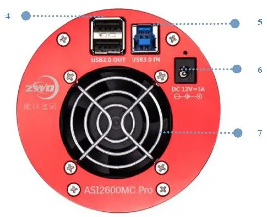 ZWO ASI2600 ASI Astronomy Camera fig5