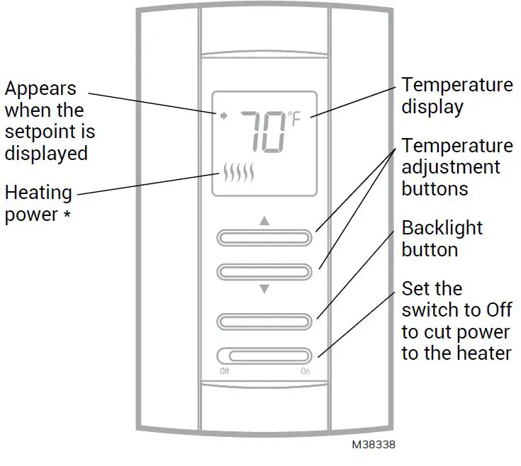 resideo TL7235A Non- Programmable Thermostat FIG-1