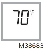 resideo TL7235A Non- Programmable Thermostat FIG 5