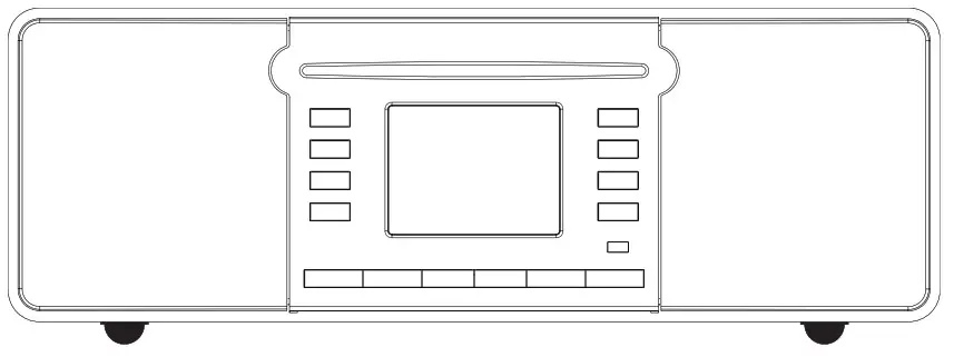 SANGEAN DDR-66BT Internet Desk Radio - Cover