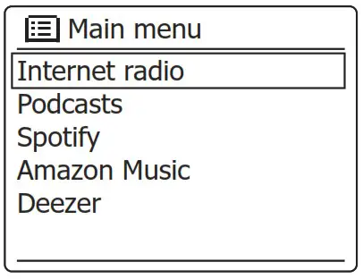 SANGEAN DDR-66BT Internet Desk Radio - System settings 2