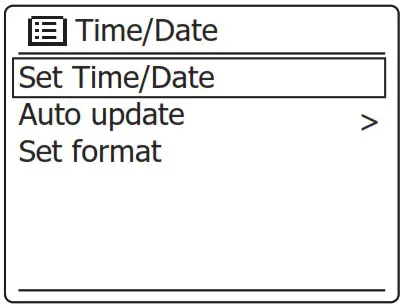 SANGEAN DDR-66BT Internet Desk Radio - System settings 3