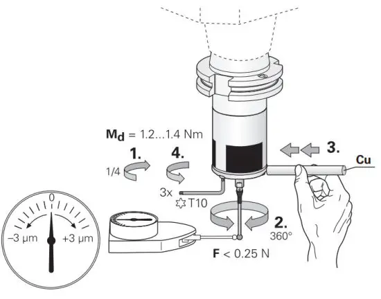 HEIDENHAIN TS 760 Touch Probe - Mechanical centering