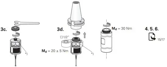 HEIDENHAIN TS 760 Touch Probe - thread