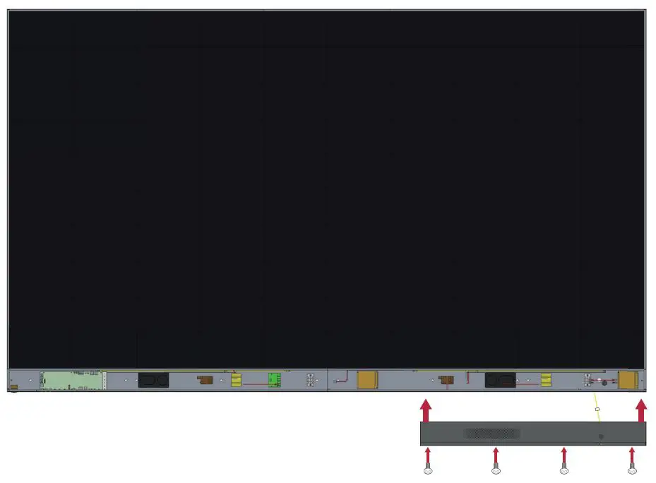 ViewSonic LD135-151 All-in-one Direct View LED Display User Guide - After connecting the Power Button cable