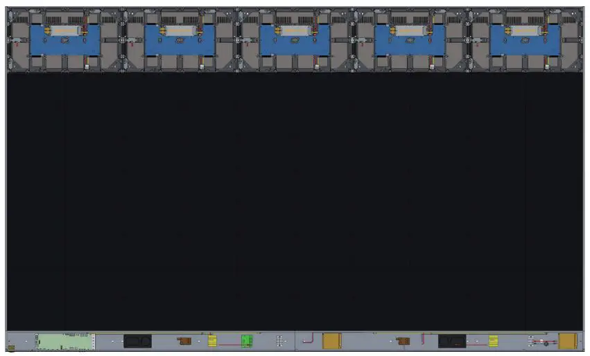 ViewSonic LD135-151 All-in-one Direct View LED Display User Guide - Install each LED Module onto the Cabinets