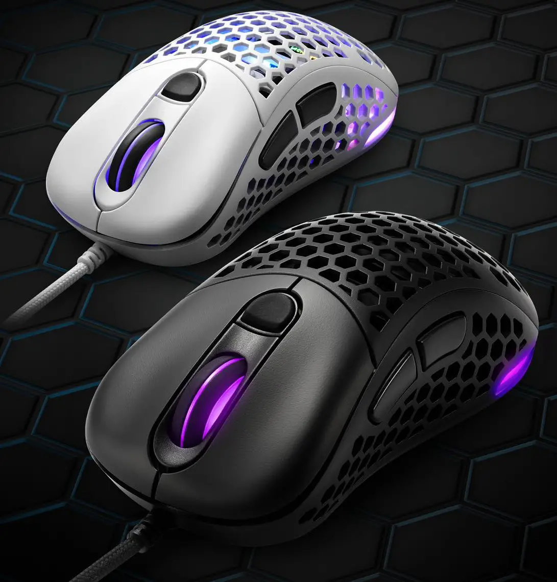 sharkoon Light 200 Ultra Light Weight Gaming Mouse - WHITE EDITION