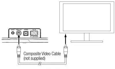 JBL OnBeat Xtreme - Connect to a tv