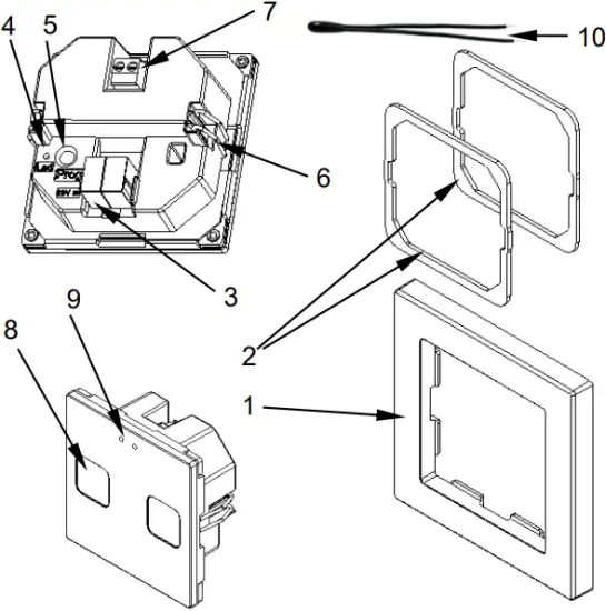 Zennio PC-ABS - Fig. 1