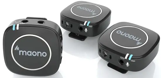 maono WM820-A2 Dual Wireless Microphone System