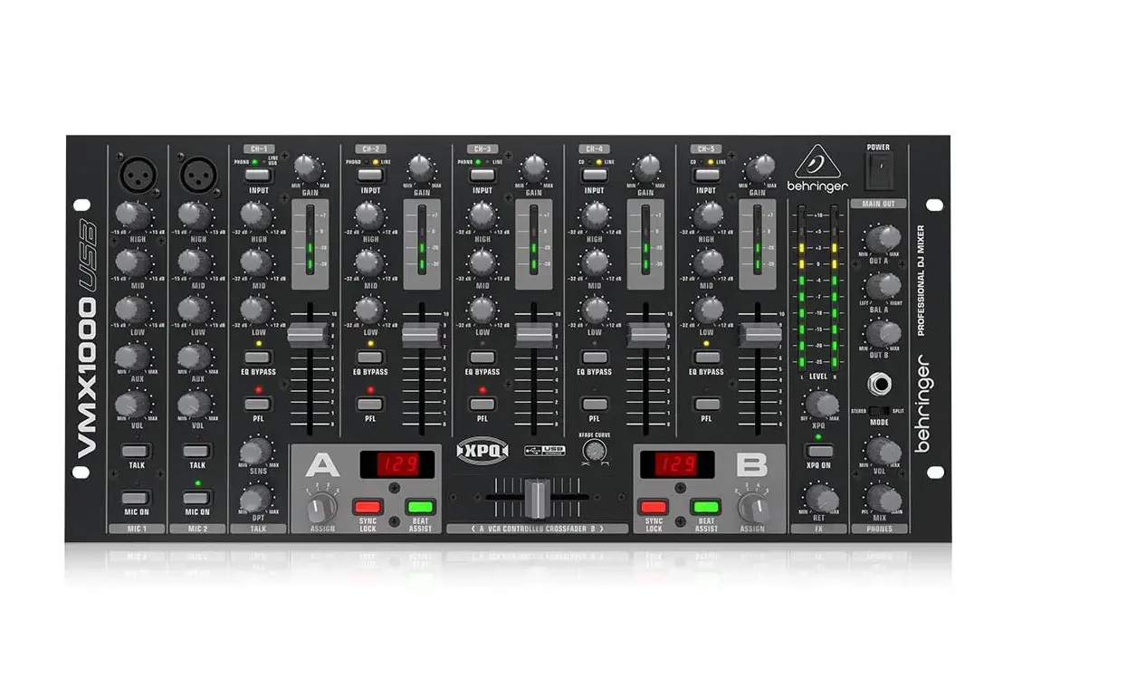 Behringer Channel Dj Mixer User Guide