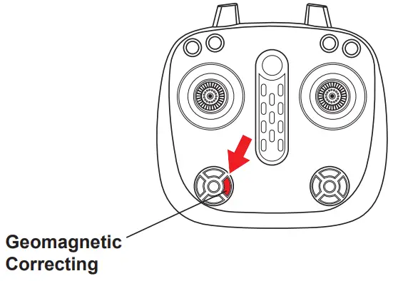 VIVITAR VTI 360 Skyview 2 GPS Video Drone User Manual - Aircraft Compass Calibration