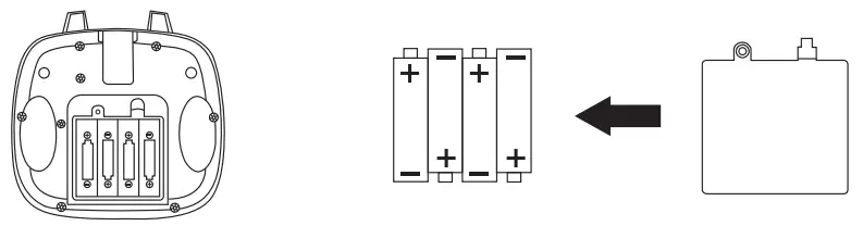 VIVITAR VTI 360 Skyview 2 GPS Video Drone User Manual - Setting Up the Remote Controller