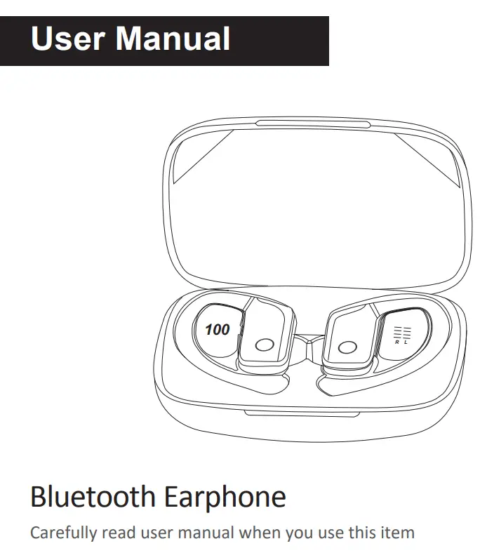 DIGITNOW DT16 Bluetooth Earphone User Manual
