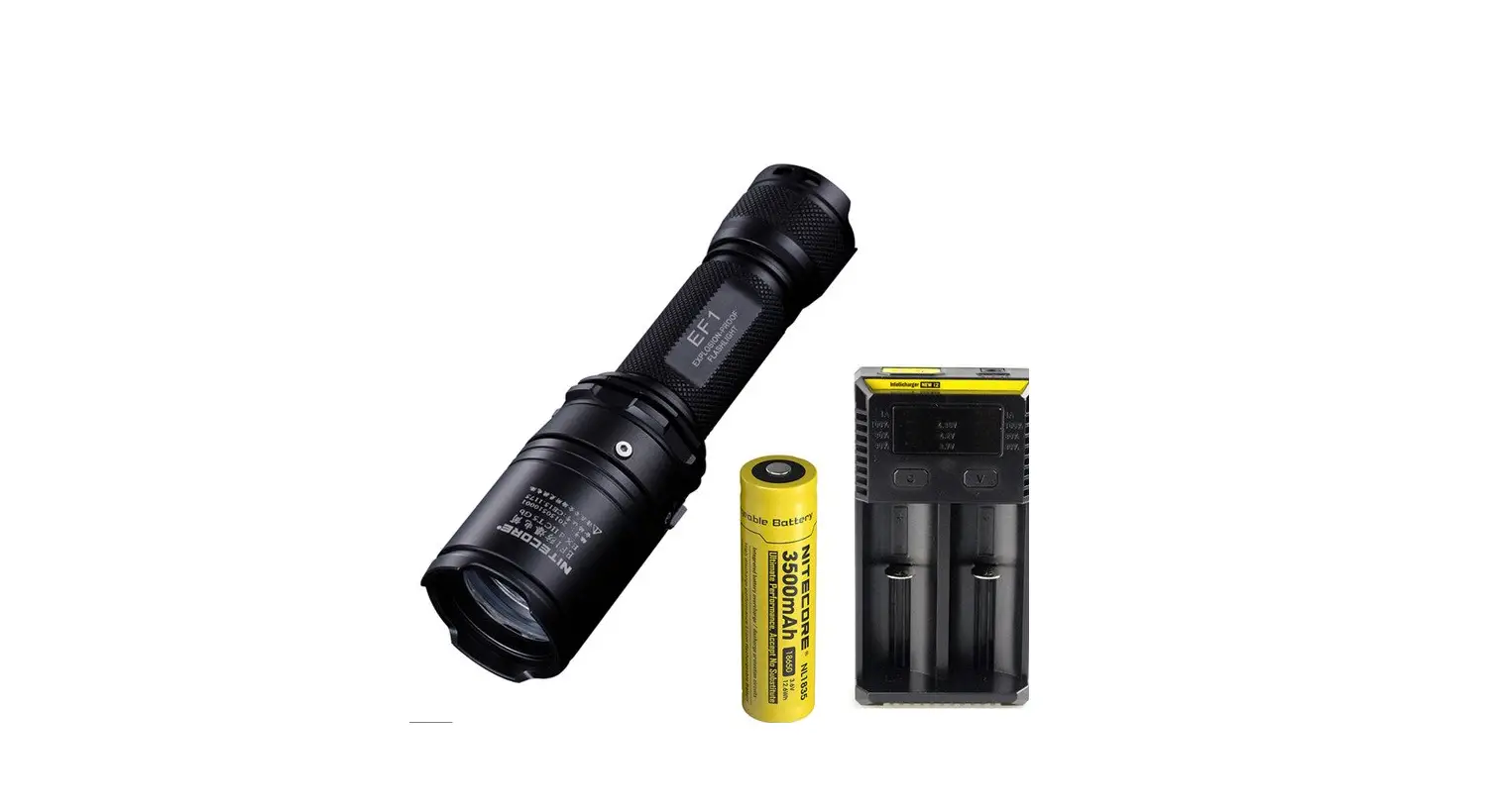 Sysmax Innovations Ef1 Explosion-proof Led Flashlight User Manual