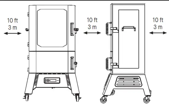 MASTERBUILT CS40G1DW 40 Inch Digital Charcoal Smoker - fig
