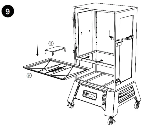 MASTERBUILT MB20061321 Digital Charcoal Smoker - fig 10