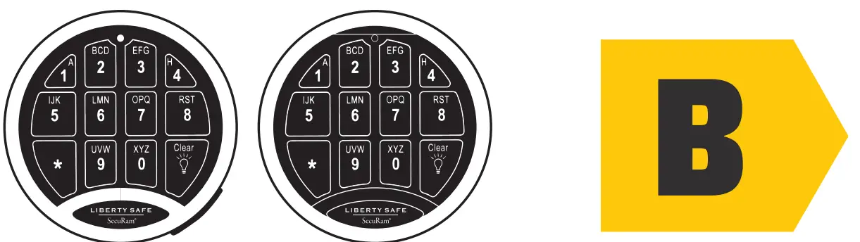 LIBERTY SAFE 7650-GYM-DP 50 Gun Dial Lock Safe - fig 1