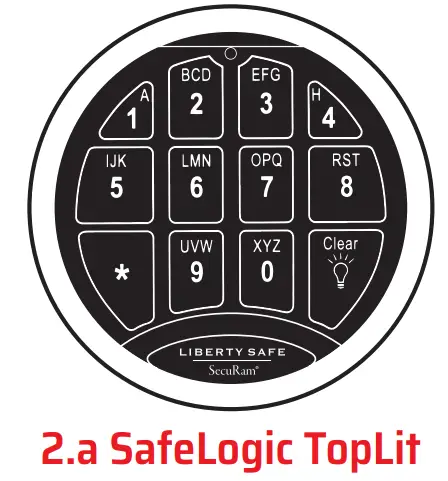 LIBERTY SAFE 7650-GYM-DP 50 Gun Dial Lock Safe - fig 10