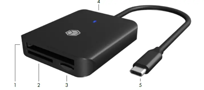 ICY-BOx-IB-CR403-C3-USB-3.0-type-C-CFast-and-SD-Card-Reader-1