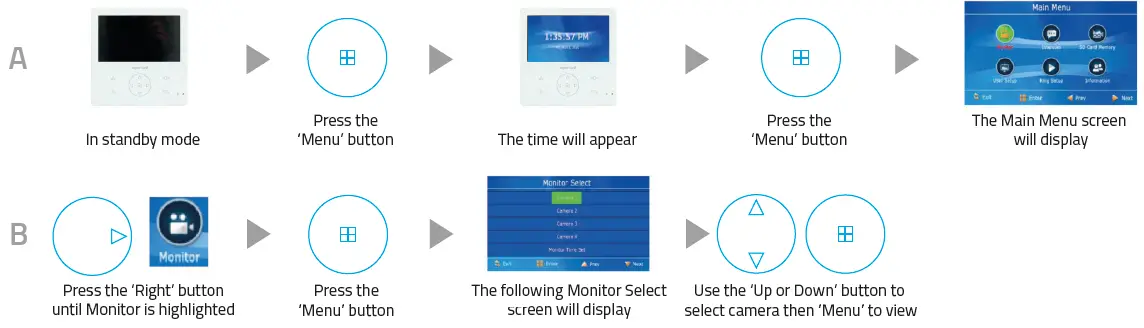esp APMONBG Colour Video Door Entry Monitor-13