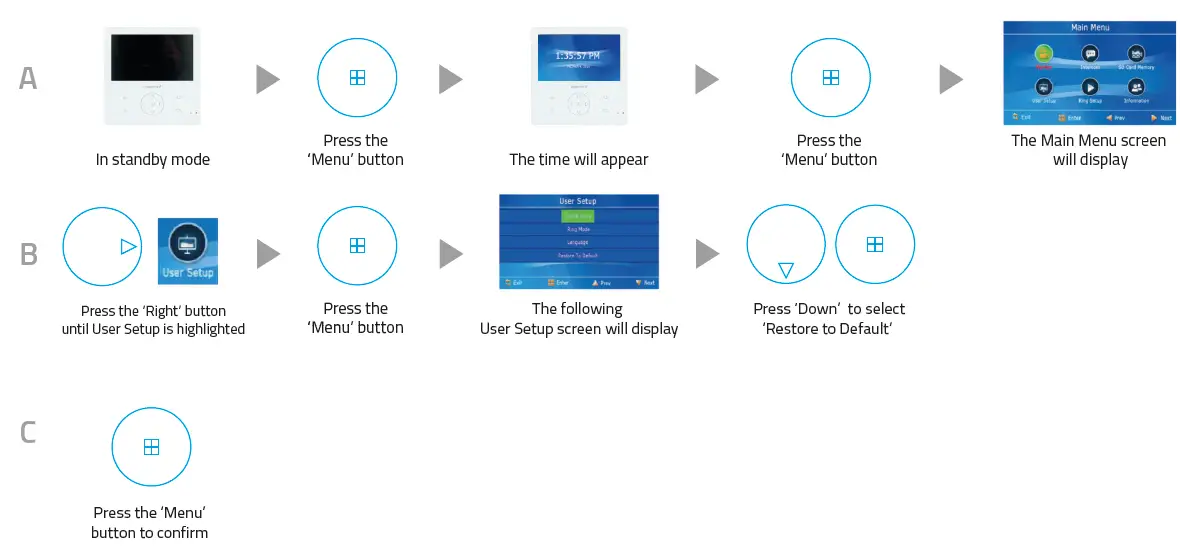 esp APMONBG Colour Video Door Entry Monitor-19