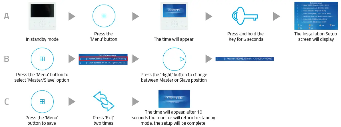 esp APMONBG Colour Video Door Entry Monitor-7