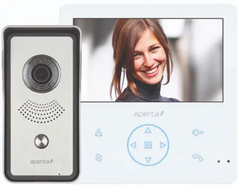 esp APMONBG Colour Video Door Entry Monitor