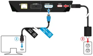 Plug in your wireless Contour Box