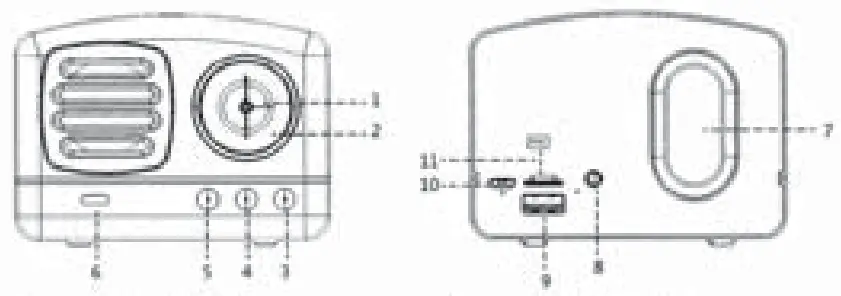 Shenzhen HM112A4UJ BLuetooth Speaker - FIG 1