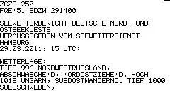 MORER WIB4S NAVTEX and Sea Weather Receiver - DWD Messages 2