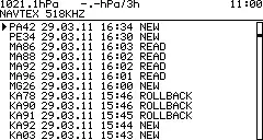 MORER WIB4S NAVTEX and Sea Weather Receiver - NAVTEX Messages 2