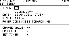 MORER WIB4S NAVTEX and Sea Weather Receiver - Set Timer