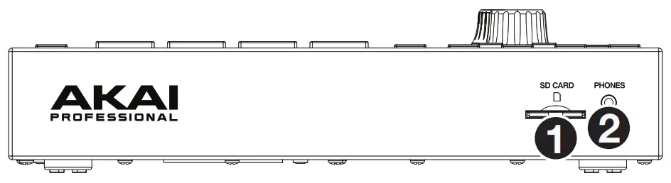 AKAI MPC ONE - Front Panel