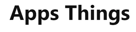 Apps Things LOGO