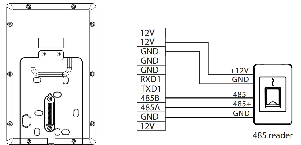 ZKTECO ProFace X (DS) Body Temperature Measurement Access - fig8ZKTECO ProFace X (DS) Body Temperature Measurement Access - fig8