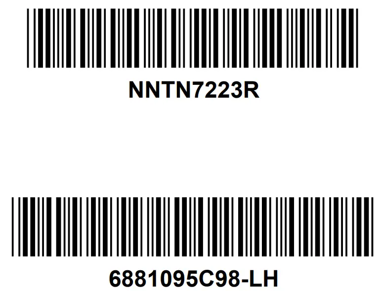 MOTOROLA SOLUTIONS 89FT7136 Wave Two Way Radio - bar code