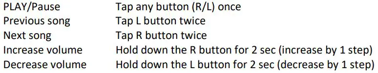 intez ze PIKO 3 TWS Earphones - Listening to music