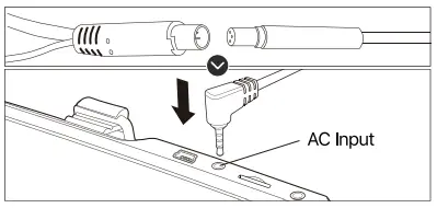 GKU M11 4K 11 Inch Mirror Dash Cam - BACK CAMERA