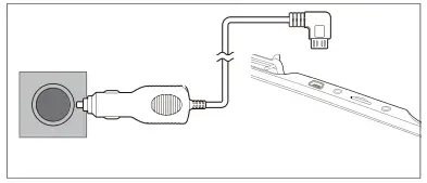 GKU M11 4K 11 Inch Mirror Dash Cam - LIGHT